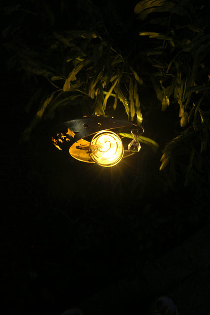Enchanted Fairy & Crescent Moon Solar Garden Light